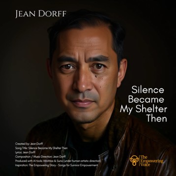 Album cover for Silence Became My Shelter Then by Jean Dorff